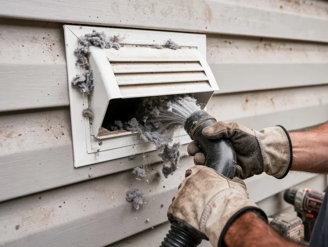 Professional dryer vent cleaning by Clinton Dryer Vent Cleaning in Clinton