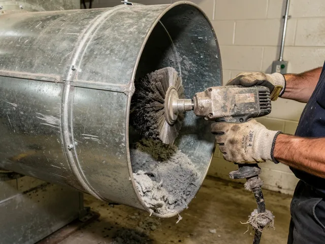 Industrial-grade dryer vent cleaning by Clinton Dryer Vent Cleaning in Clinton