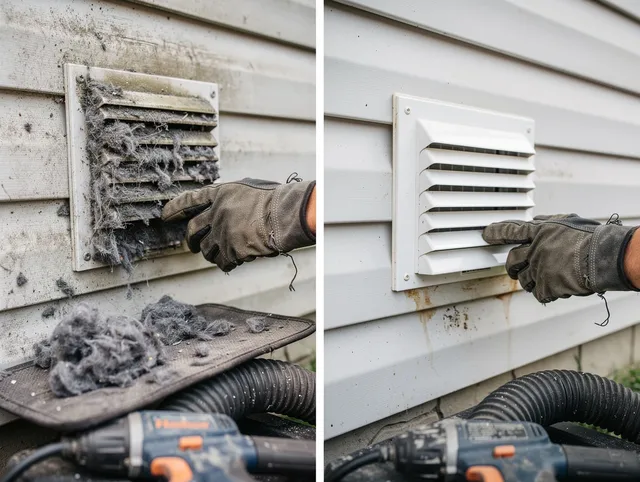 Residential dryer vent cleaning by Clinton Dryer Vent Cleaning in Clinton
